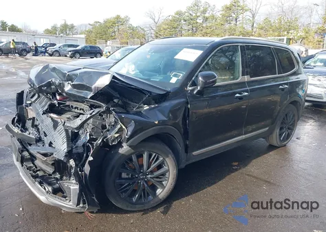 2021 Kia Telluride Sx z USA, uszkodzony, nr VIN 5XYP5DHC1MG177582